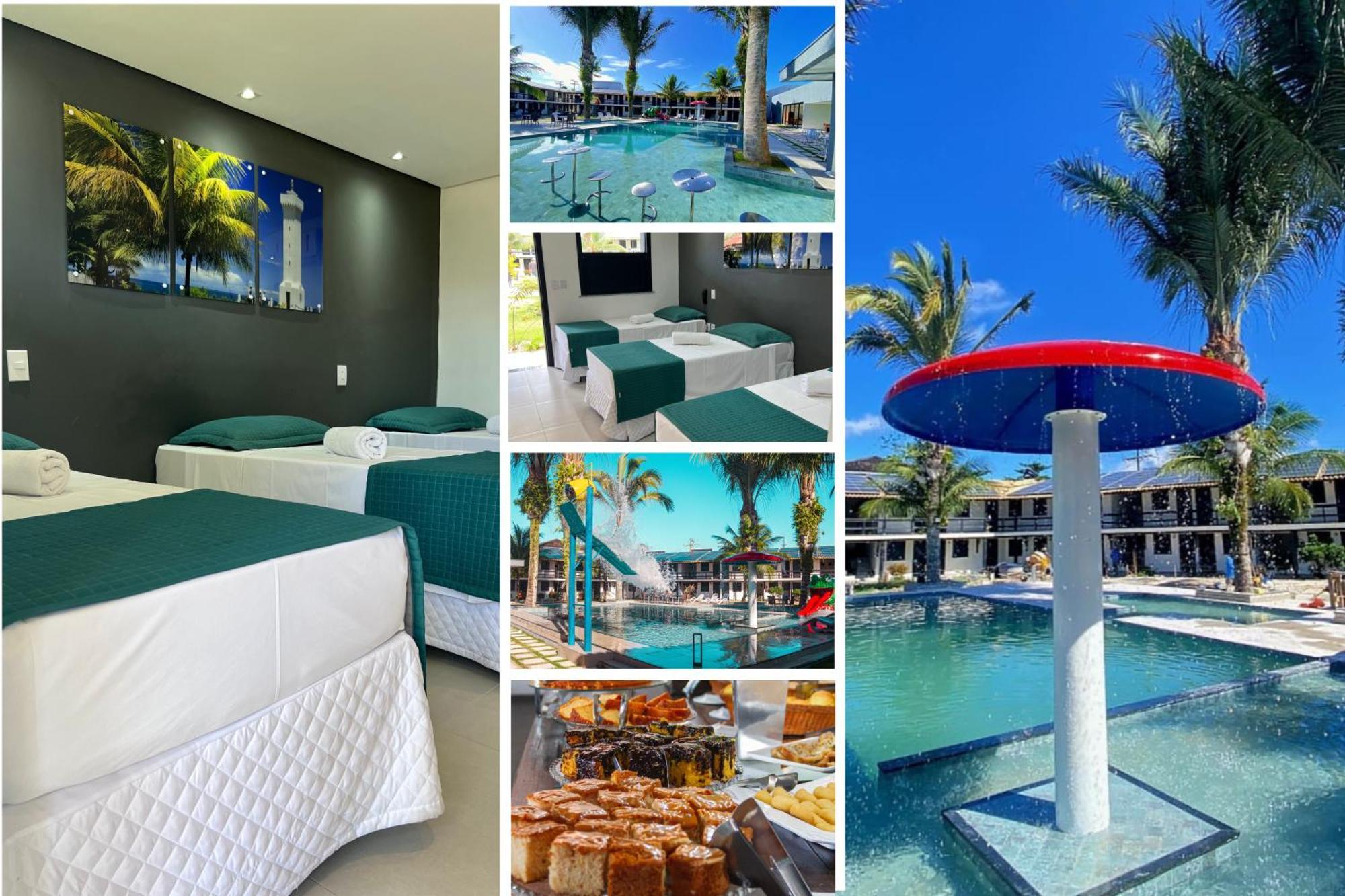 O Beira Mar Praia Hotel Esta Localizado Na Orla, Na Praia De Taperapuan, Cafe Incluso, Wi-Fi 500Mb, Piscinas, Estacionamento Privativo, Ar Condicionado Split, Smart Tv, Frigobar, Porto Seguro Eksteriør bilde